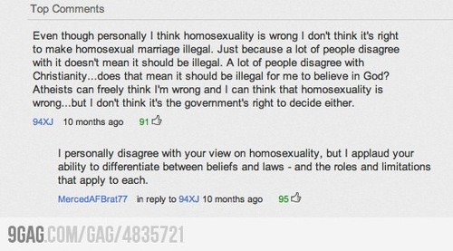 Some respectful conversation on youtube, allegedly Canadians.