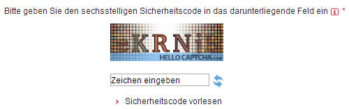 sicherheitscode